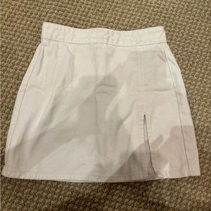 Princess Polly White Mini Skirt